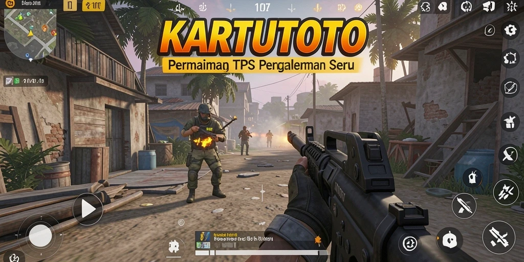 Tangkapan layar KARTUTOTO menampilkan aksi seru dalam permainan TPS.