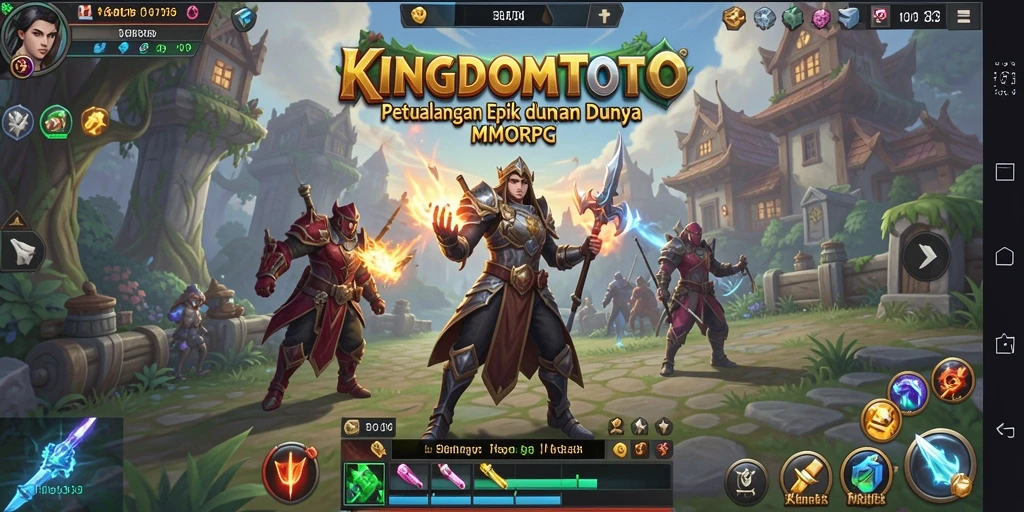 Tampilan utama gameplay KINGDOMTOTO yang memukau dan imersif.