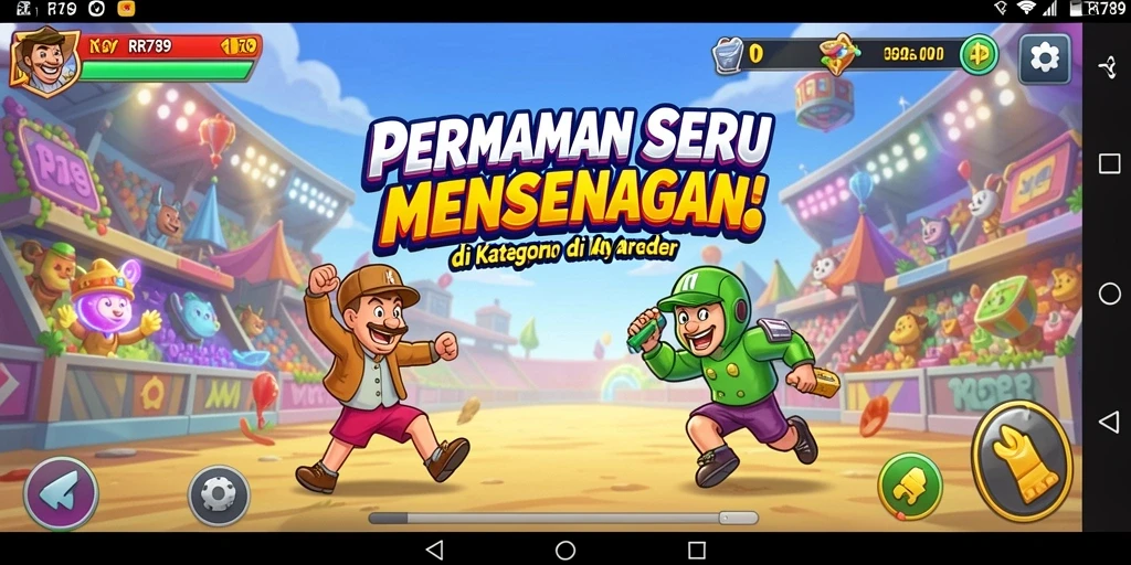 Tangkapan layar gameplay seru dari RR789 dalam kategori arcade.