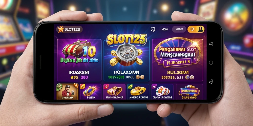 Gameplay menarik dari SLOT123 dengan berbagai tema slot.